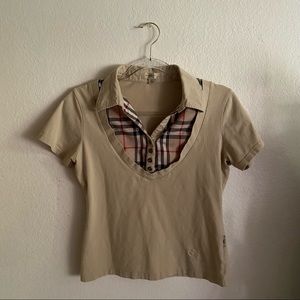 BURBERRY vintage polo shirt